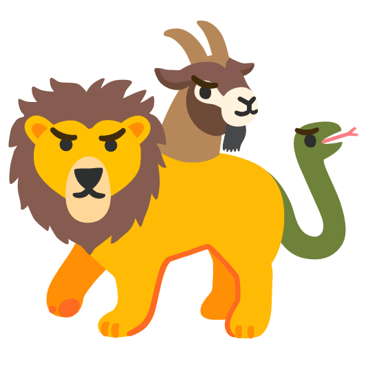 キマイラのtwitterイラスト検索結果