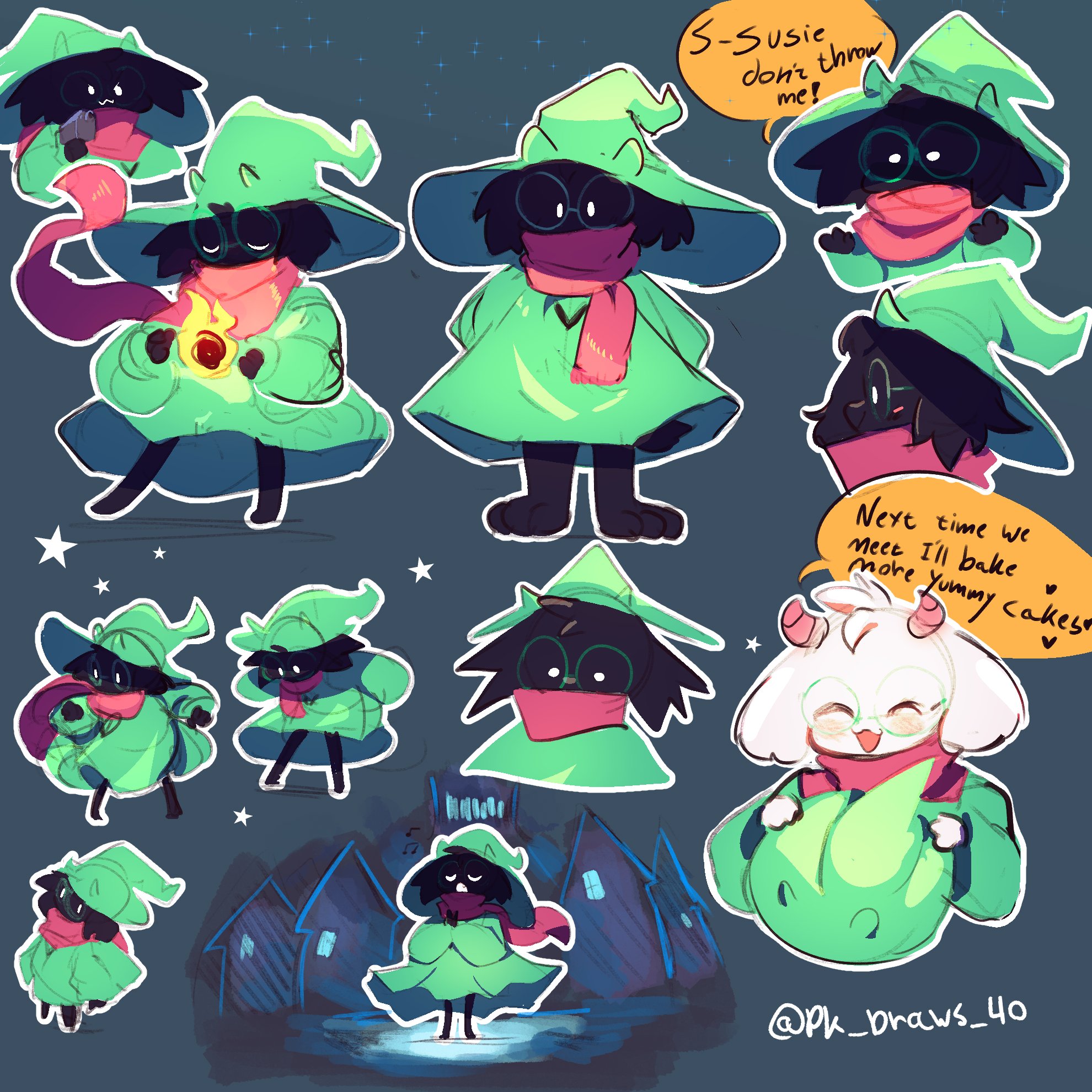 Splatted Ralsei Pk on Twitter: