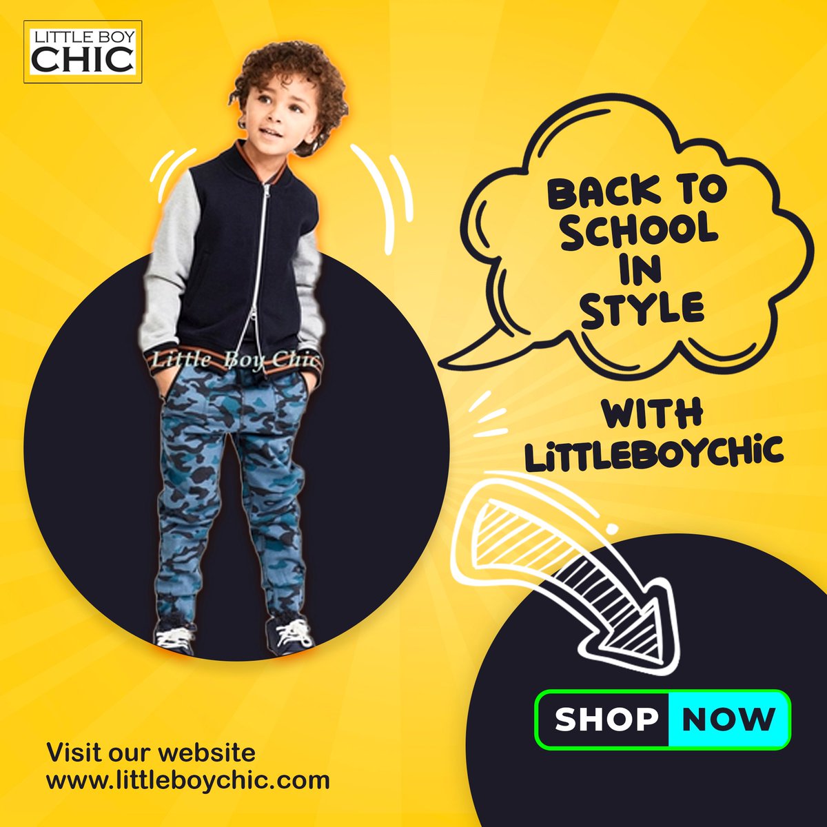 littleboyschic's tweet photo. Walk with swagger with a swanky outfit from LittleBoyChic! Order now!
Shop now on our website at: https://t.co/hKQwx1VlSQ
@artandeden
.
.
#jacket #jacketstyle #bomberjacket #jacketbomber #jacketfashion #jacketfashionable #jacketseason #kidsjacket #kidsjackets #cottonjacket https://t.co/CMtnBm96As