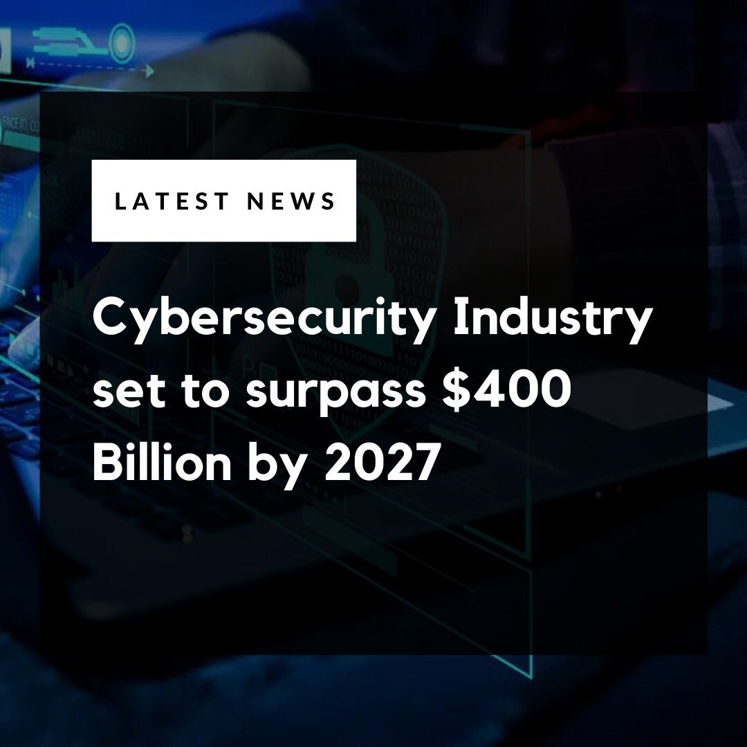 zinnoxsecurity's tweet photo. By 2027, market research company BrandEssence projects that the global cybersecurity market will reach $403 billion, with a compound annual growth rate of 12.5% between 2020 and 2027.
#cybersecurity #cypna #bangalore #india #hacking #websecuritytesting #websecuritysolutions https://t.co/qznLFQDxto