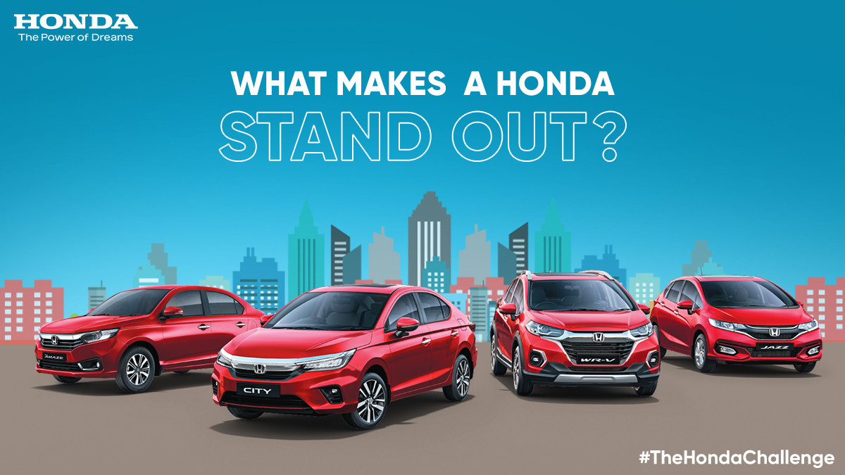 Honda Car India on Twitter "Q4. Spotted all the Honda cars? Now it’s time to show your love for