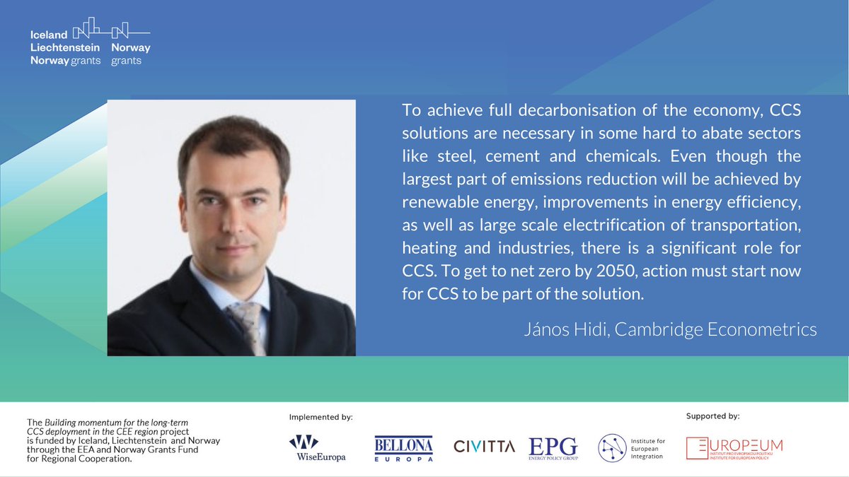 Read the Hungarian national roadmap here: ➡tiny.pl/wh473 
#EEANorwayGrants #FundforRegionalCooperation #RegionalCooperationMag #energy #ccs #CCS4CEE #hungary
