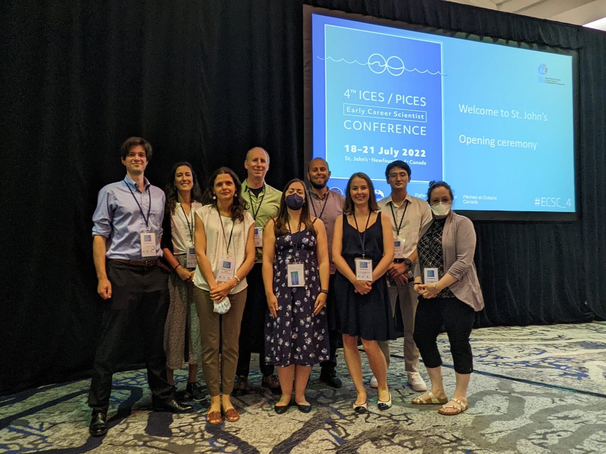 IEO Málaga 🌊⛴️🐟🌡️🔬 (@ieo_malaga) on Twitter photo Estos días se ha celebrado en St. John’s, Newfoundland, Canadá, la 4º edición de 'Early Career Scientist Conference' <a href="/ECSC_4/">4th ICES PICES Early Career Scientist Conference</a>, en cuyo comité científico participó nuestra compañera <a href="/AnaMariCabello1/">Ana Mari Cabello</a> 📢🌊
Un éxito de participación, ¡enhorabuena a los organizadores! 🤗 Estos días se ha celebrado en St. John’s, Newfoundland, Canadá, la 4º edición de 'Early Career Scientist Conference' <a href="/ECSC_4/">4th ICES PICES Early Career Scientist Conference</a>, en cuyo comité científico participó nuestra compañera <a href="/AnaMariCabello1/">Ana Mari Cabello</a> 📢🌊
Un éxito de participación, ¡enhorabuena a los organizadores! 🤗