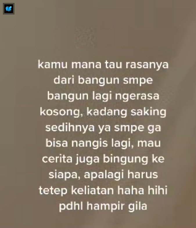 Askrlfess's tweet photo. [Askrl] bentar lagi gua gila https://t.co/tmFk3UNmDO