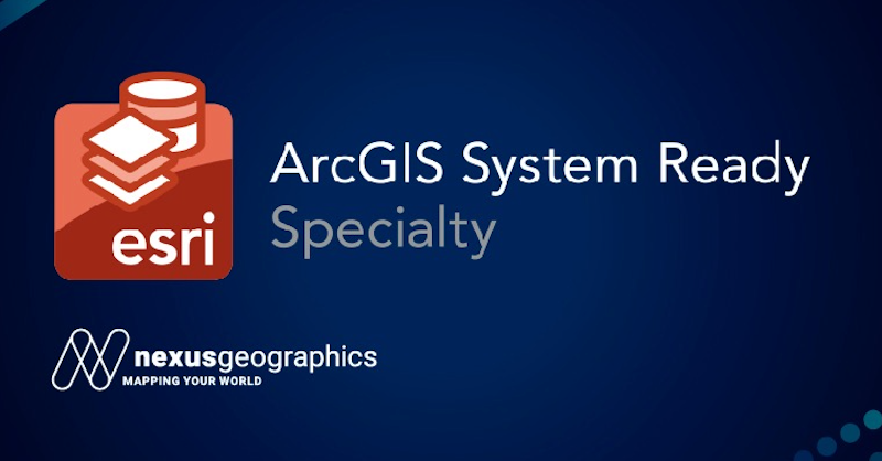 NexusGeographic's tweet photo. Nexus Geographics ha rebut la certificació #Arcgis System Ready d'@Esri, empresa líder al món en el programari de #GIS.

Un reconeixement al nostre compromís amb els productes GIS de qualitat i la tecnologia capdavantera d’última generació.

#MappingYourWorld