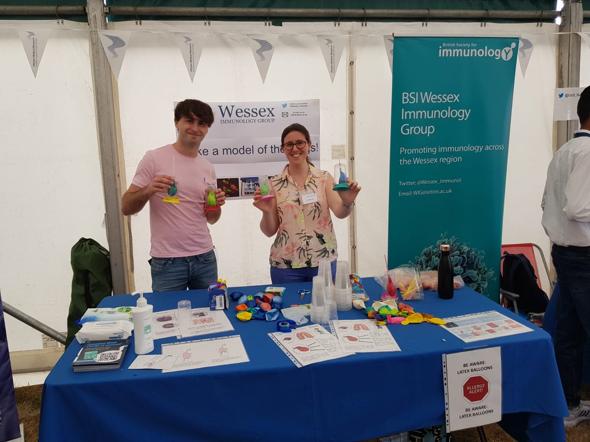 Great to be back at the <a href="/NewForestShow/">New Forest Show</a> after a couple of years away. Come by the Wessex Medical research tent to make model lungs with us and try out our new infection game!