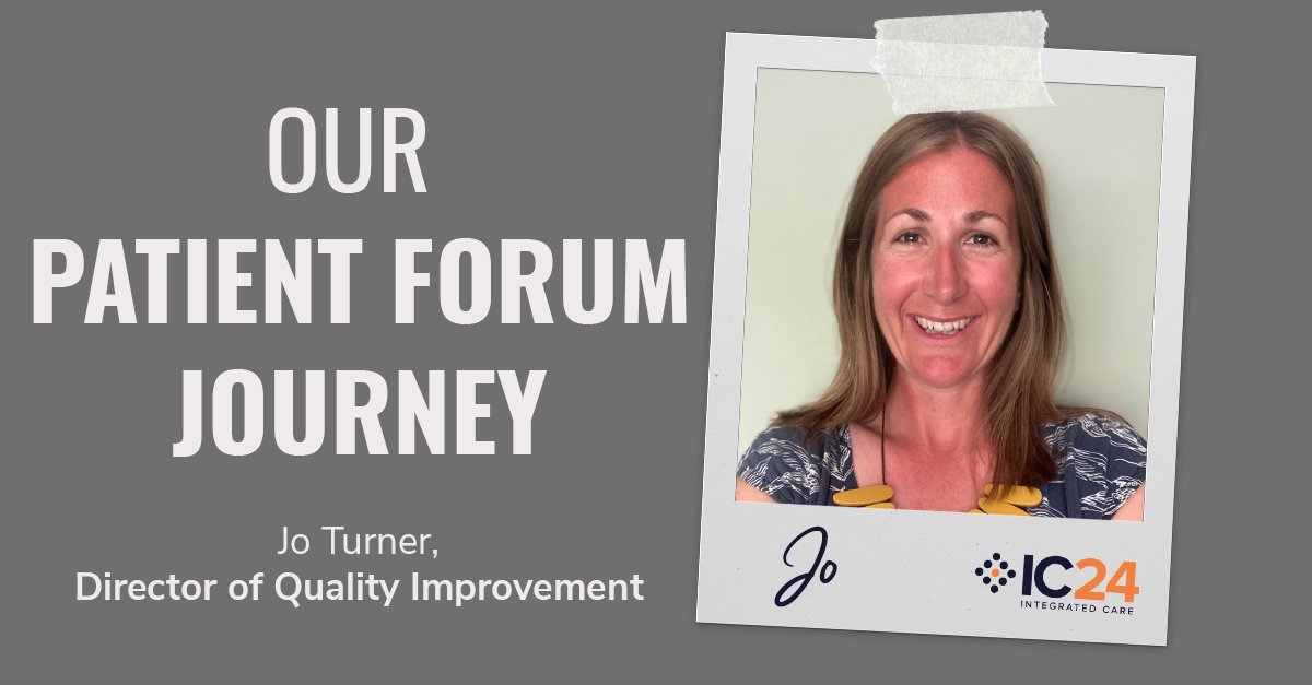 ic24uk's tweet photo. In our latest blog, Jo Turner, our Director of QI, reflects on our journey to develop a patient forum and the benefits of involving patients in service design ➡️ https://t.co/fbewLt64b2 #MadeToBeBrave  #PatientEngagement @Ic24Quality https://t.co/iG0gVGz1Zc