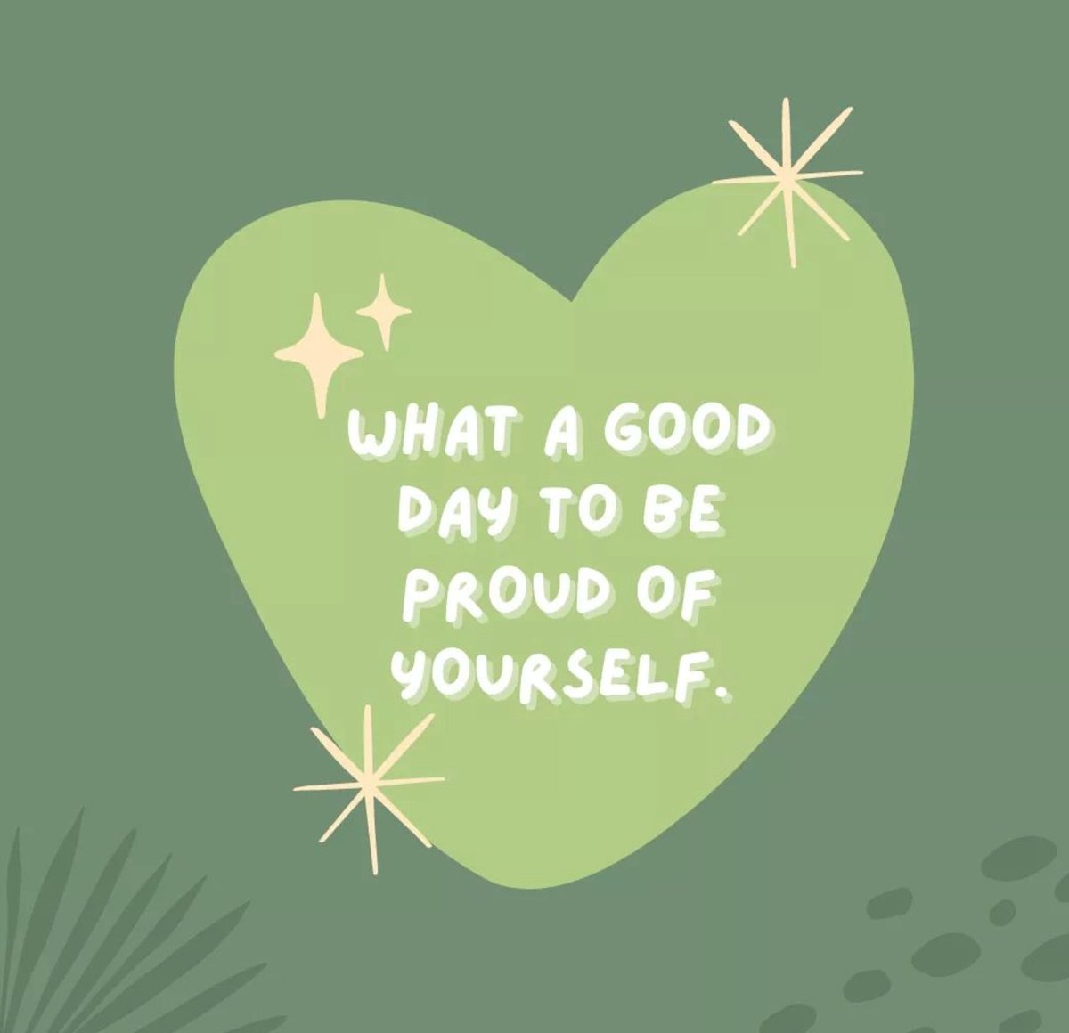 Be your own biggest fan! Saying something positive to yourself each morning and evening begins to create a foundation of self love. 
#anxiety #anxietyrelief #mentalhealth #mentalhealthcare #selfcare #mindfulness #wellbeing