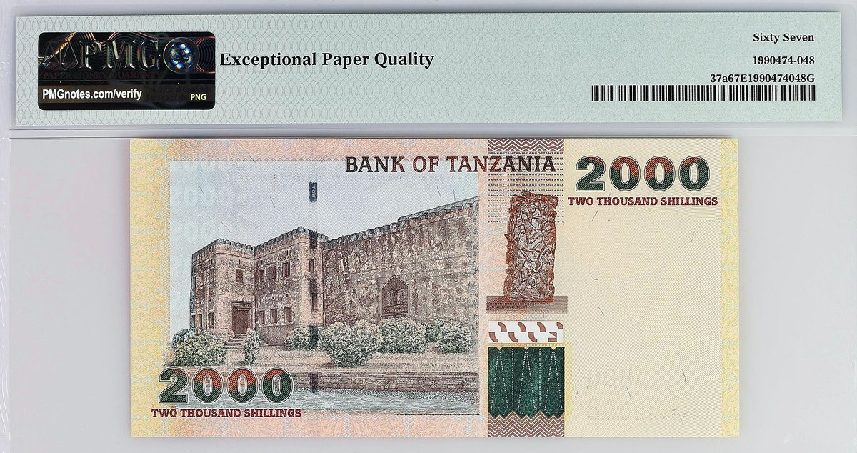 PMGnotes's tweet photo. Note of the Day: #TravelTuesday brings us to Stonetown, the older part of Zanzibar City, which is seen on the back of this Tanzania (2003) 2,000 Shilingi. The historic city is a UNESCO World Heritage Site.
#papermoney #banknote #numismatics #zanzibar #tanzania #shilingi https://t.co/3zVcLgzhPT