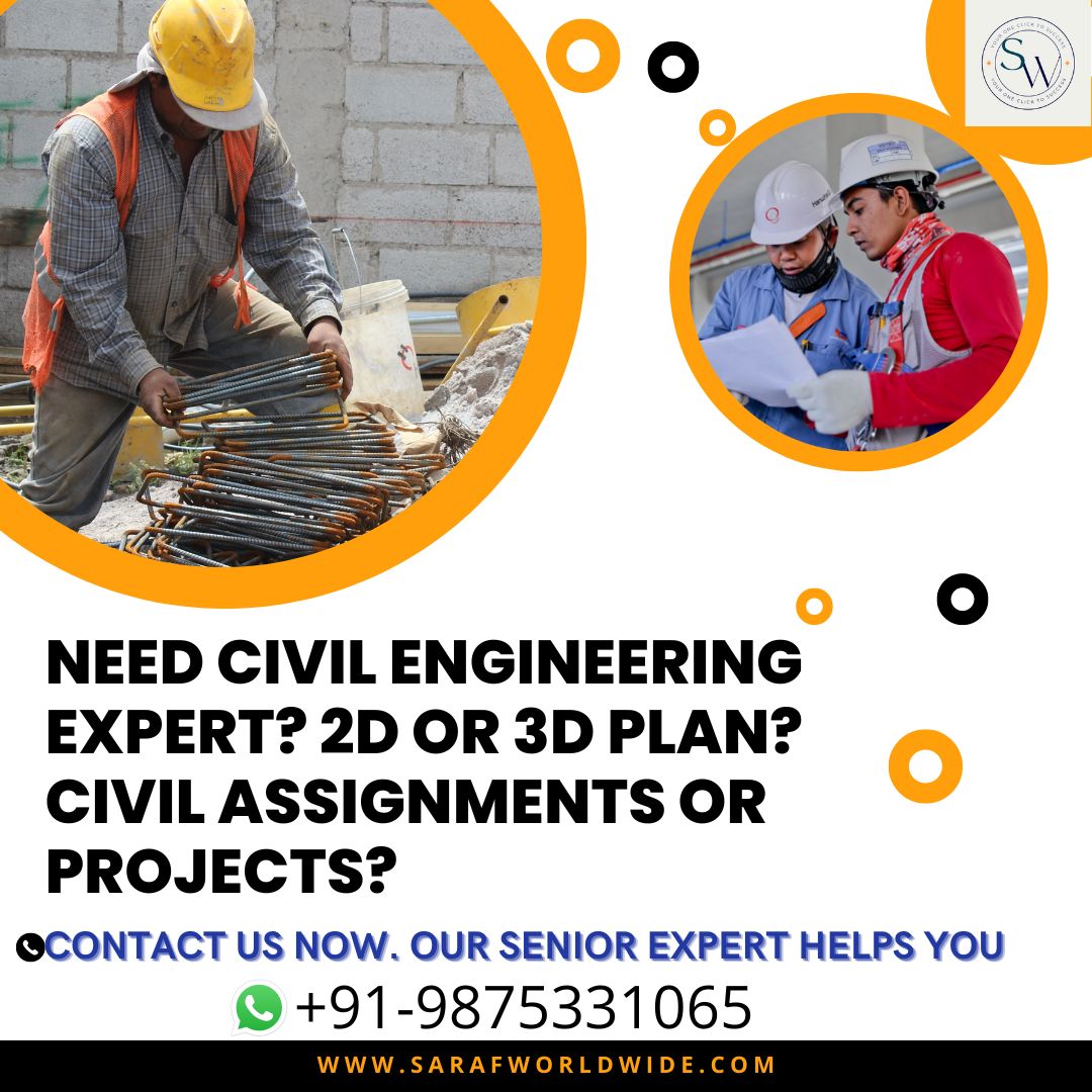 Need civil engineering expert for your 2D or 3D plan????

our expert will help you in your work.

contact us now.

#civilengineering #work #3dplan #2dplan #expertsolutions #contactus
