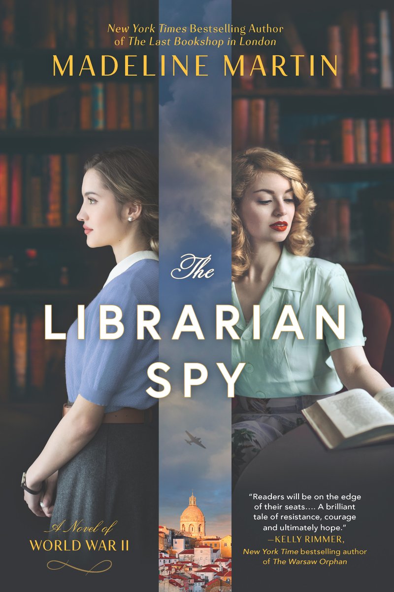 Check out this awesome book from #MadelineMartin called #TheLibrarianSpy out now!
