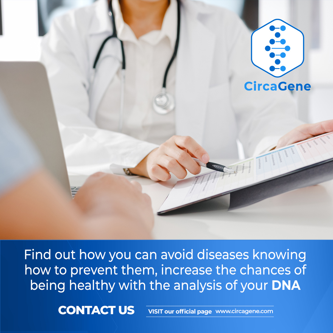 CircaGene's tweet image. Your health is based on your genetics and a multitude of factors. Some diseases can be prevented or avoided, while others cannot. Contact us for more information #CircaGene #DNAPrivacy #DiseasePrevention  👨‍👩‍👧‍👦 😍👨‍⚕️