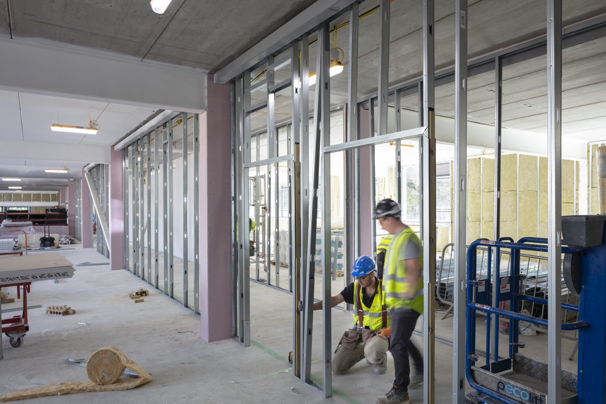 We don't want to wish the summer holidays away, but with these latest pictures from <a href="/WatesGroup/">Wates Group</a> of our new build on the City Way site, it's hard not to get impatient for our move in the new academic year! #SJFnewbuild #17thMarch2023 #soexcited #ThisIsSJF