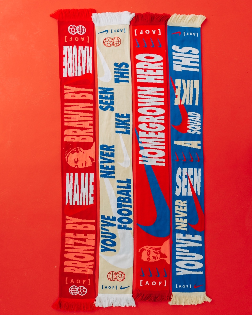 Art_of_Football's tweet photo. We are giving away some of our [AOF] x Nike scarfs. You and a friend can win one each. Simply RT this post, follow @art_of_football &amp; tag the friend you will share the prize with. 

Winner announced Thursday 1pm BST https://t.co/R2RjQrwnw5