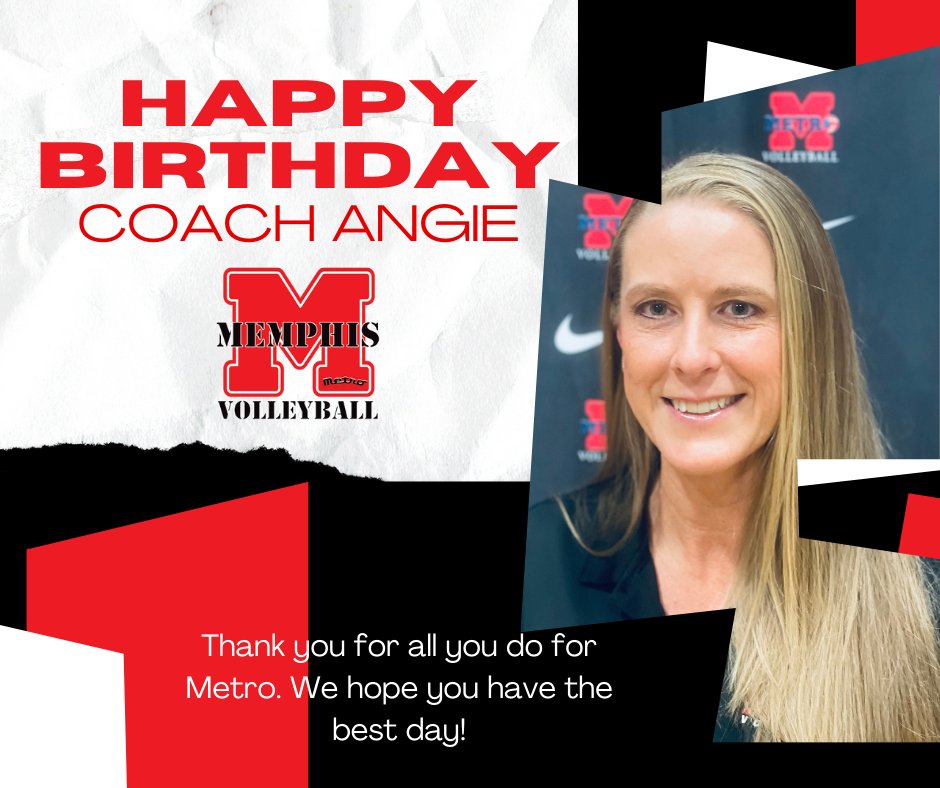 Happy Birthday, Coach Angie!🎂 We hope you have the best day. Metro is so lucky to have you! #metrobirthdays #metrocoachesarethebest #happybirthday #metrostrong