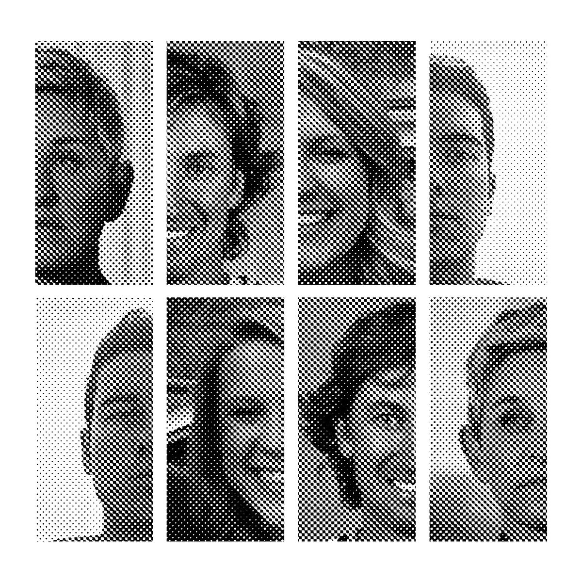 lukeadale's tweet photo. A little half tone for a little half birthday! Congrats to @ktribbs26 @TheEllenShow @WayneGretzky @lukeadale for making another trip halfway around the sun. https://t.co/ZSrqtpPKkk