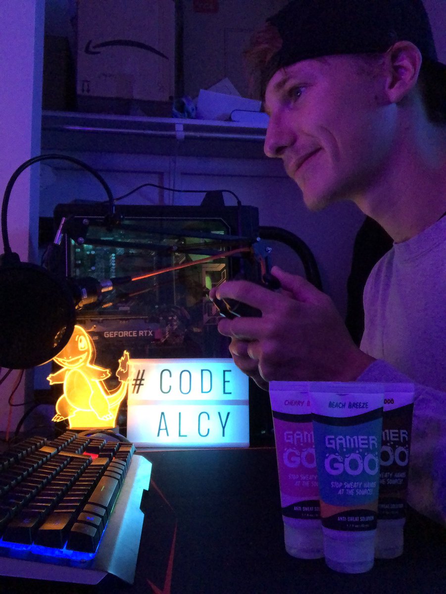 AlcyJack's tweet photo. Super happy to announce this! As you know yesterday was the end of the @gamergoo partnership competition. That being said USE #CODEALCY on @gamergoo.com for a great discount https://t.co/7FaxqqcDRA