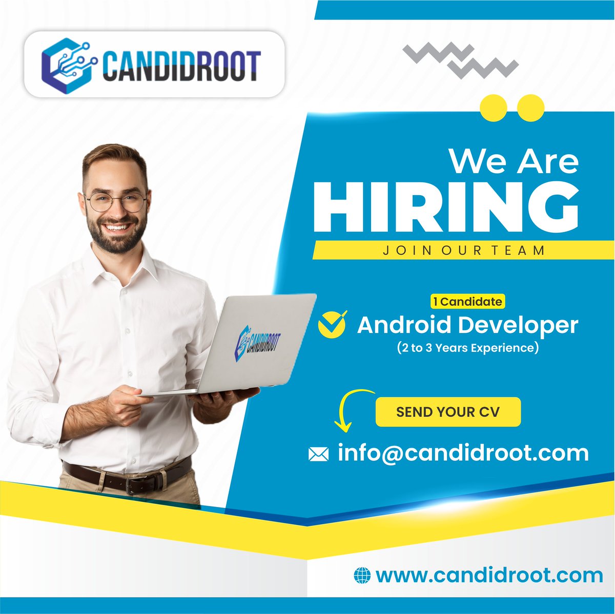 candidroot's tweet image. We are hiring #androiddeveloper ( 2 to 3 Years Of Experience)

#AndroidCore, #HTML, #css , #json , #jquery , #JSTL, #javascript , #JavaXML, #xhtml , #ajax

Be a Part of CandidRoot Team and your #CV to hr@candidroot.com

Apply Here : candidroot.com/jobs/detail/an…