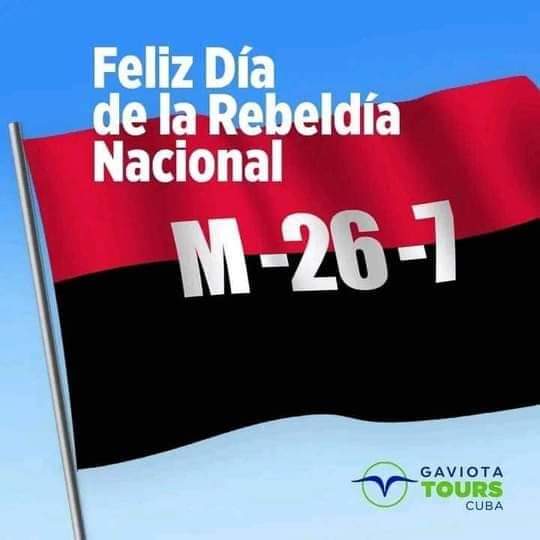 A 69 años de los asaltos a los cuarteles Moncada y Carlos Manuel de Céspedes, reafirmamos Cuba es y estará #SiempreEn26