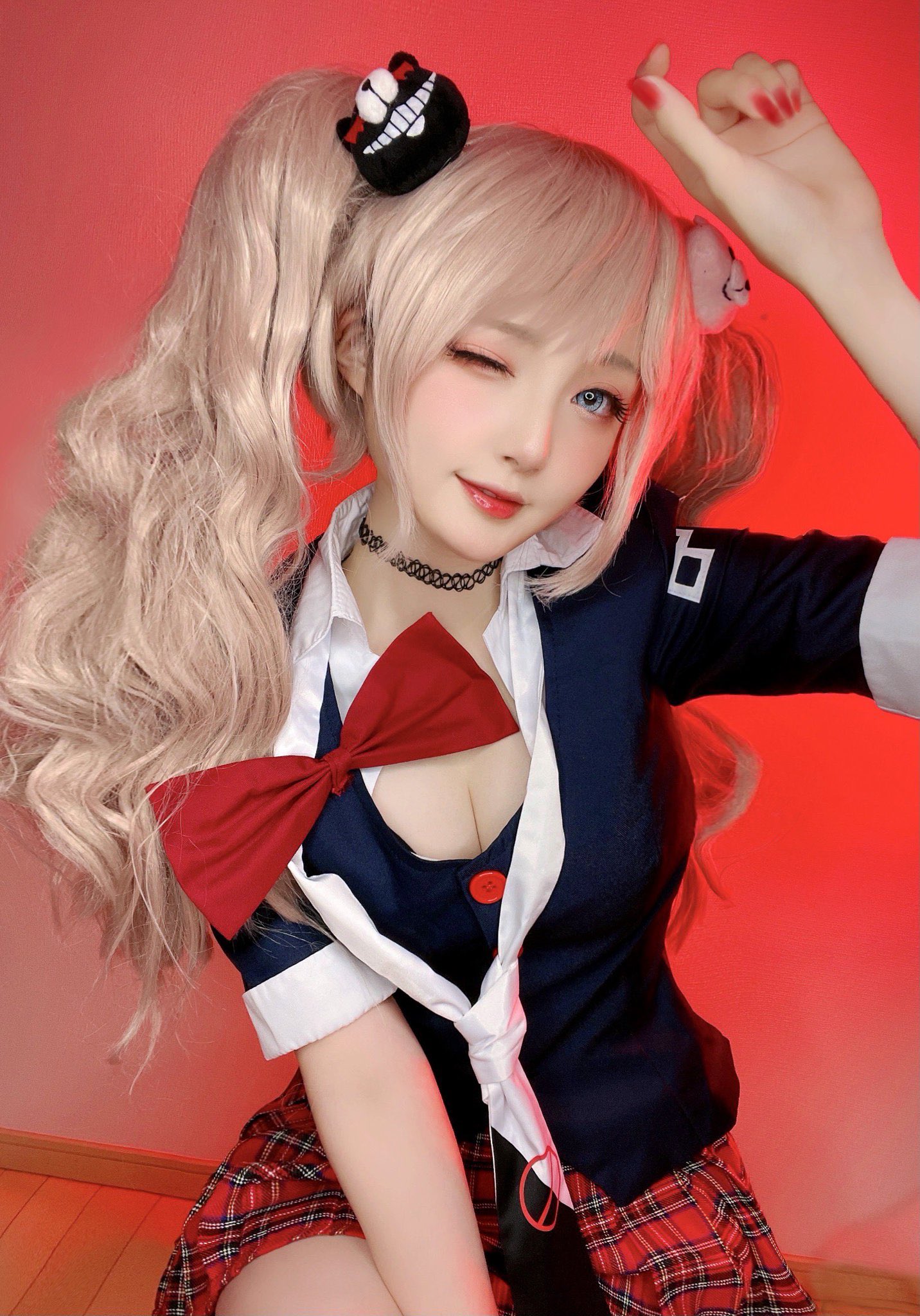 Cosplay hot chocolat Junko Enoshima Danganronpa