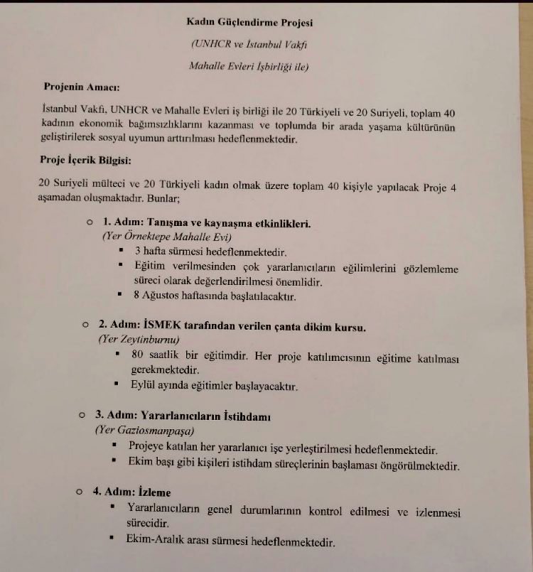 yazparov's tweet photo. İBB Kadın Güçlendirme Projesi düzenliyor, 20 “TÜRK” değil “Türkiyeli” kadın arıyor.
“Türkiyelilik” özerklik-federatif yapıyı savunan çevrelerin bu millete bir dayatması.
İBB’ye sormak lazım projeyi Almanya’da yapsa “Almanyalı”,Fransa’da yapsa “Fransalı” kadın mı arayacaktı? https://t.co/Cj0r8cOzj6