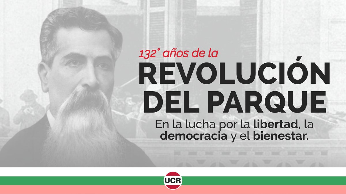 🙌132 años de la Revolución del Parque🙌

Fusiles, boinas en los techos y tres días de combate.

De esta manera comenzó nuestra lucha por una democracia real basada en la libertad y el bienestar del pueblo argentino.

🇵🇱 ¿Querés conocer toda la historia? 👇🧵 1/7