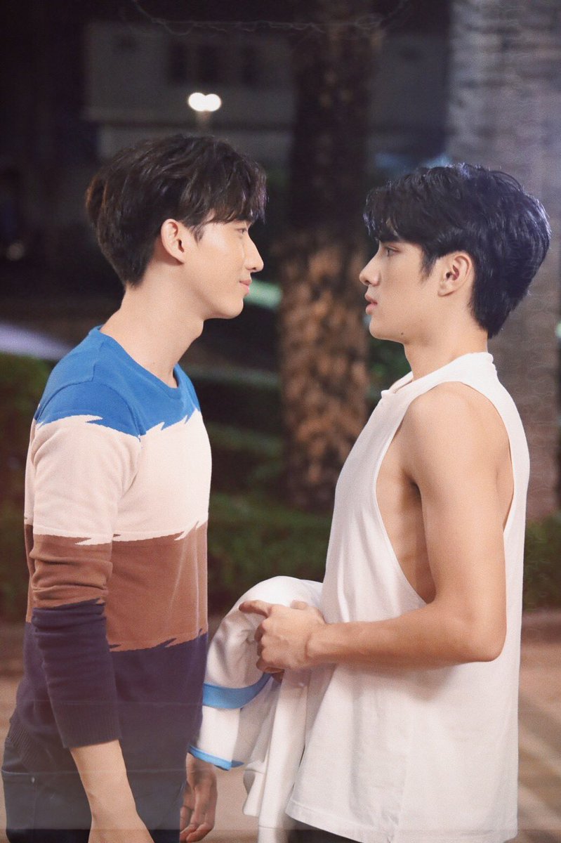 BLUPDATE2022's tweet photo. Rain and Phayoo's chemistry sparks in last night's #LoveAt9EP4. Together... will they bring a disaster?

Follow them on “#OhMySunshineNight #LoveAt9”, every Monday at 8 PM GMT+8 on YouTube: AIS PLAY for premium members only. https://t.co/qBgfWpA1u4