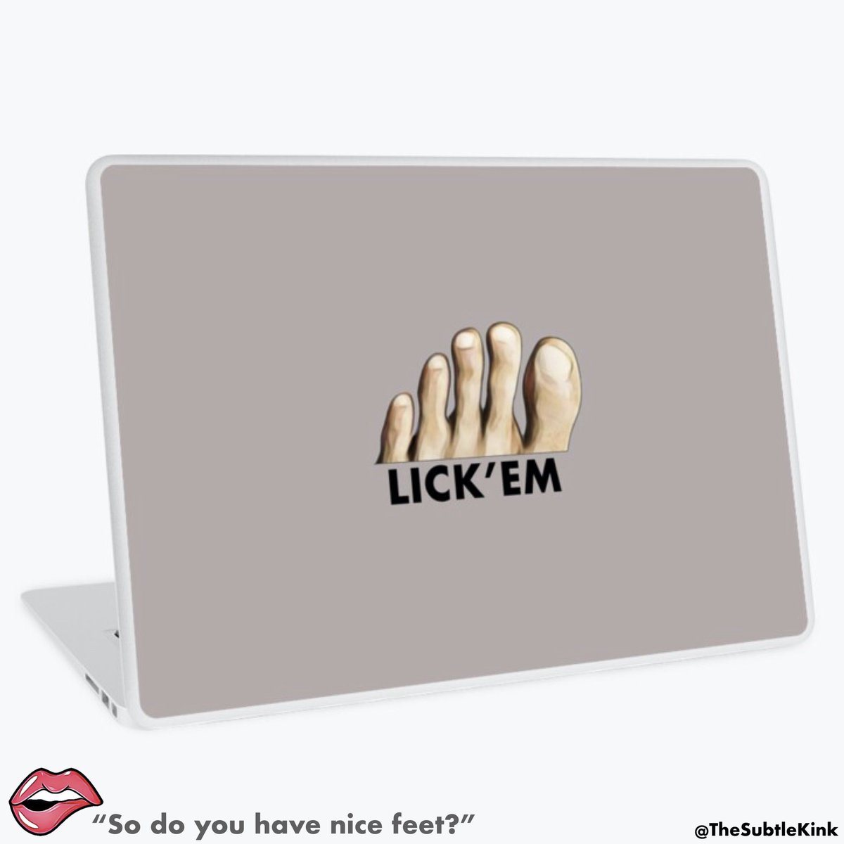 TheSubtleKink's tweet photo. Let foot worshippers know your feet can be worshipped🦶🏽👅 

🛍 From clocks, underwear to bath mats. Shop items at our #RedBubble store - See bio link

😈 @TheSubtleKink  - intrigue the curious with suggestive clothing

#Fetish #FootFetish #GayFeet #GayFootFetish #GayUK #GayLondon https://t.co/tnqzCB4Kyg