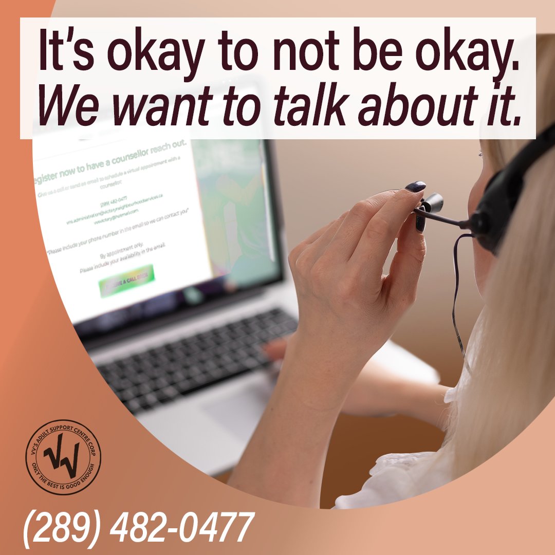 VVSAdult's tweet photo. We offer FREE virtual counselling. Let us help. Call and make an appointment, today.
Follow for updates
#freecounseling #mentalhealth #mentalhealthawareness #community #communitysupport #communityservice #durham #durhamregion #ajax #toronto #adult #adultprogram #seniors https://t.co/bK4OcxagQ9