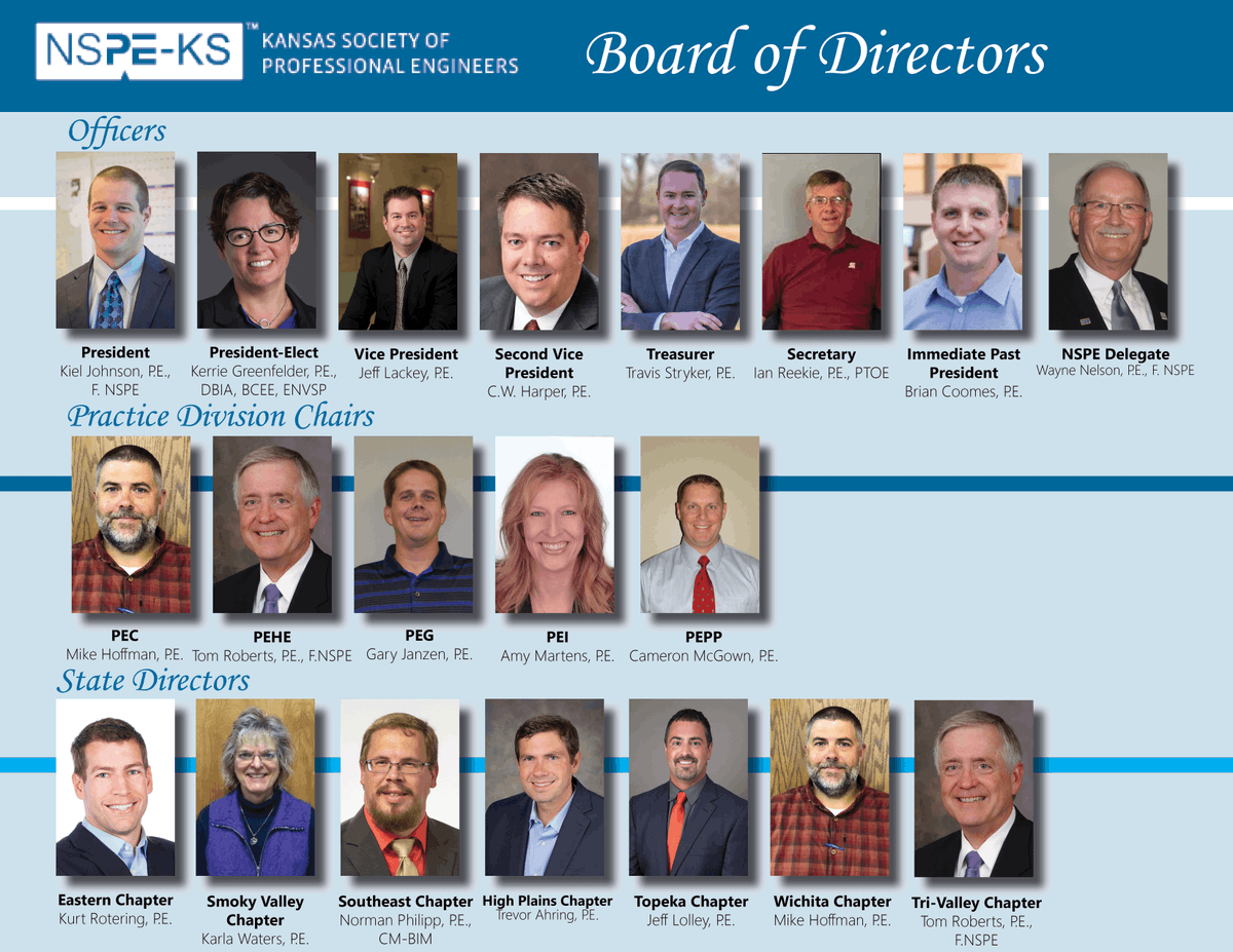 We're excited to announce that the 2022-2023 KSPE Board of Directors officially took office recently. Thank you to this great group of leaders for deciding to help direct and serve this organization!