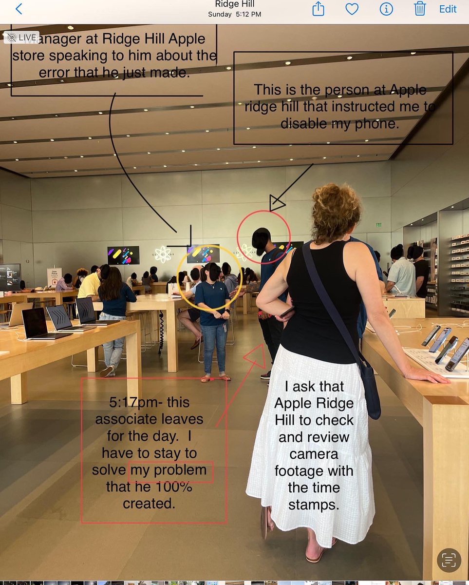 enidp's tweet photo. @AppleSupport @apple this is embarrassing.  I entered this claim on July 17,2022.  And have yet to here from anyone at Apple regarding this situation…..  please don’t buy phones from these people https://t.co/khabxttW0k