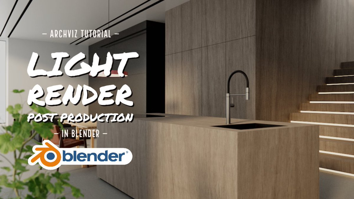 Benianus's tweet image. Upcoming tutorial on my youtube channel
youtube.com/beniane39
#b3d #archviz #render