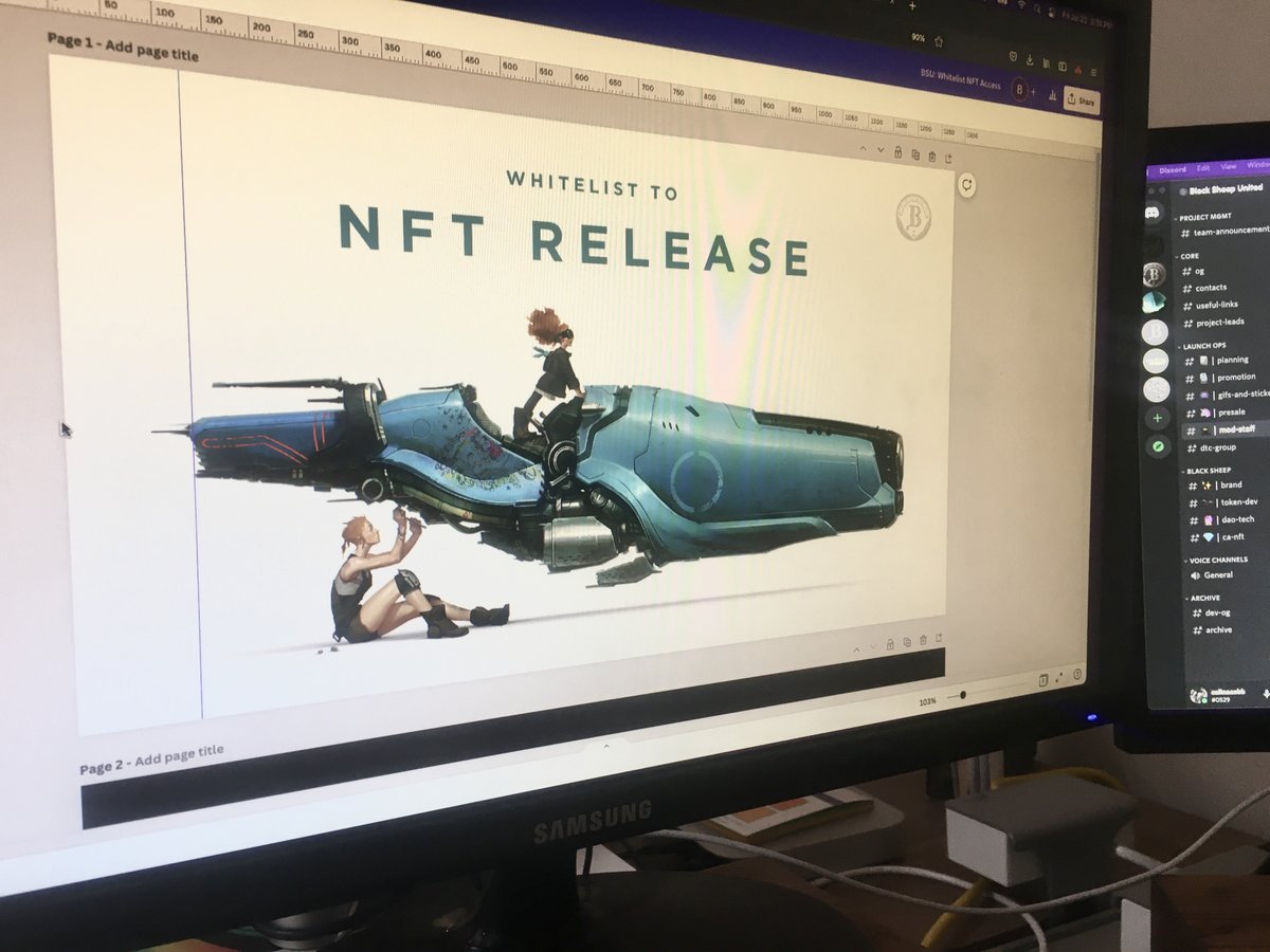 DesignerCobb's tweet photo. BIG things to come, here's some behind the scenes $BSU Check us out https://t.co/OGOqrvdSfn https://t.co/Wgbs25CneS @BlackSheepUnit
 
#ETH #WEB3 #WomenInCrypto #DigitalArtist #conceptart #nftart https://t.co/DnWpnpS3u7