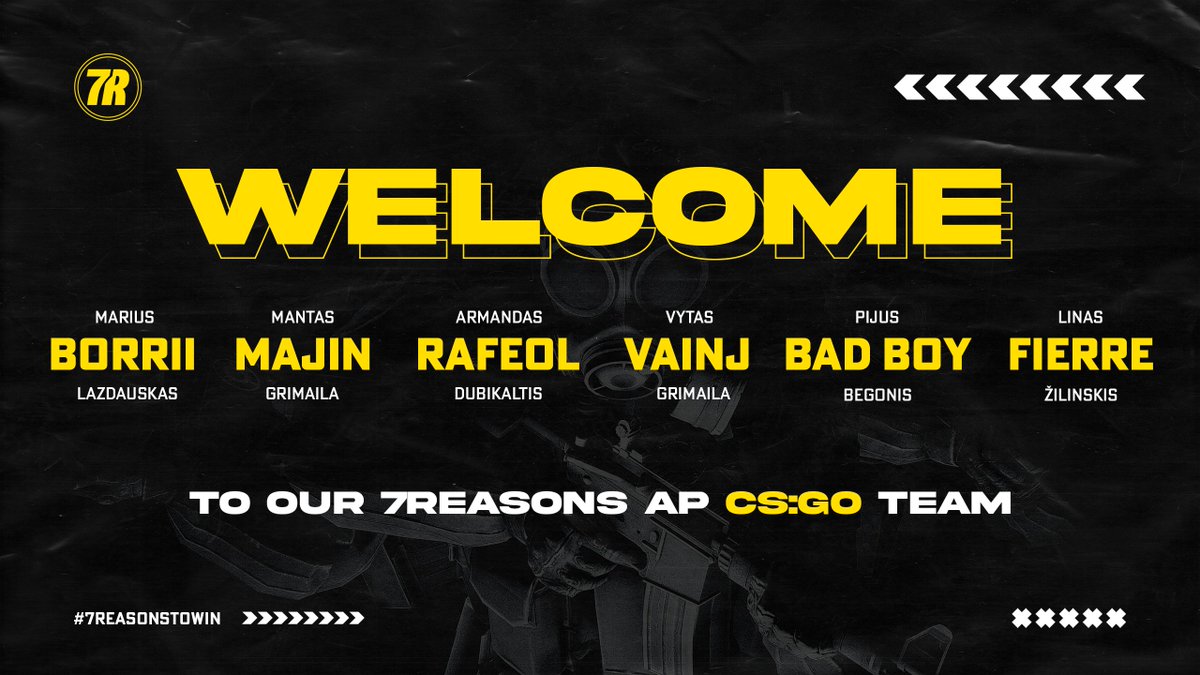 7 Reasons esports tweet media