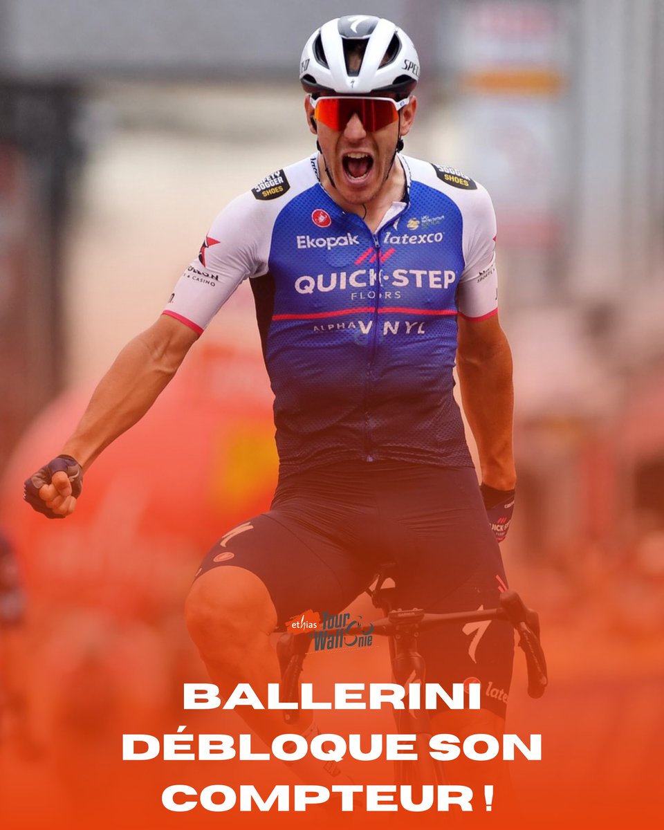 Cycling_live15's tweet photo. 🇧🇪 Tour de Wallonie 🇧🇪

Avec quelques longueurs d’avance sur le peloton, le transalpin a devancé au sprint ses compagnons d’échappée pour s’offrir son premier succès de l‘année cet après-midi lors de la 4e étape.

#ethiastourdewallonie22 #LesRP https://t.co/849oSb8lO7