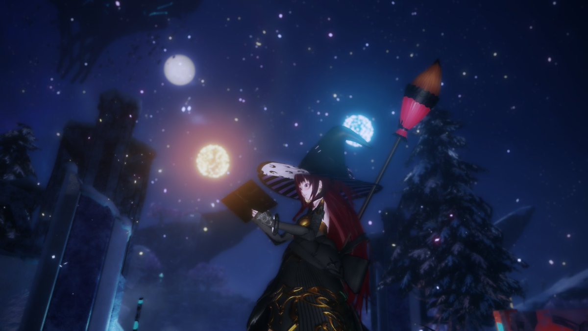 OniChanPSO2's tweet image. 昼と夜

#PSO2NGS
#PSO2NGS_SS 
#メンテの日なのでssを貼る