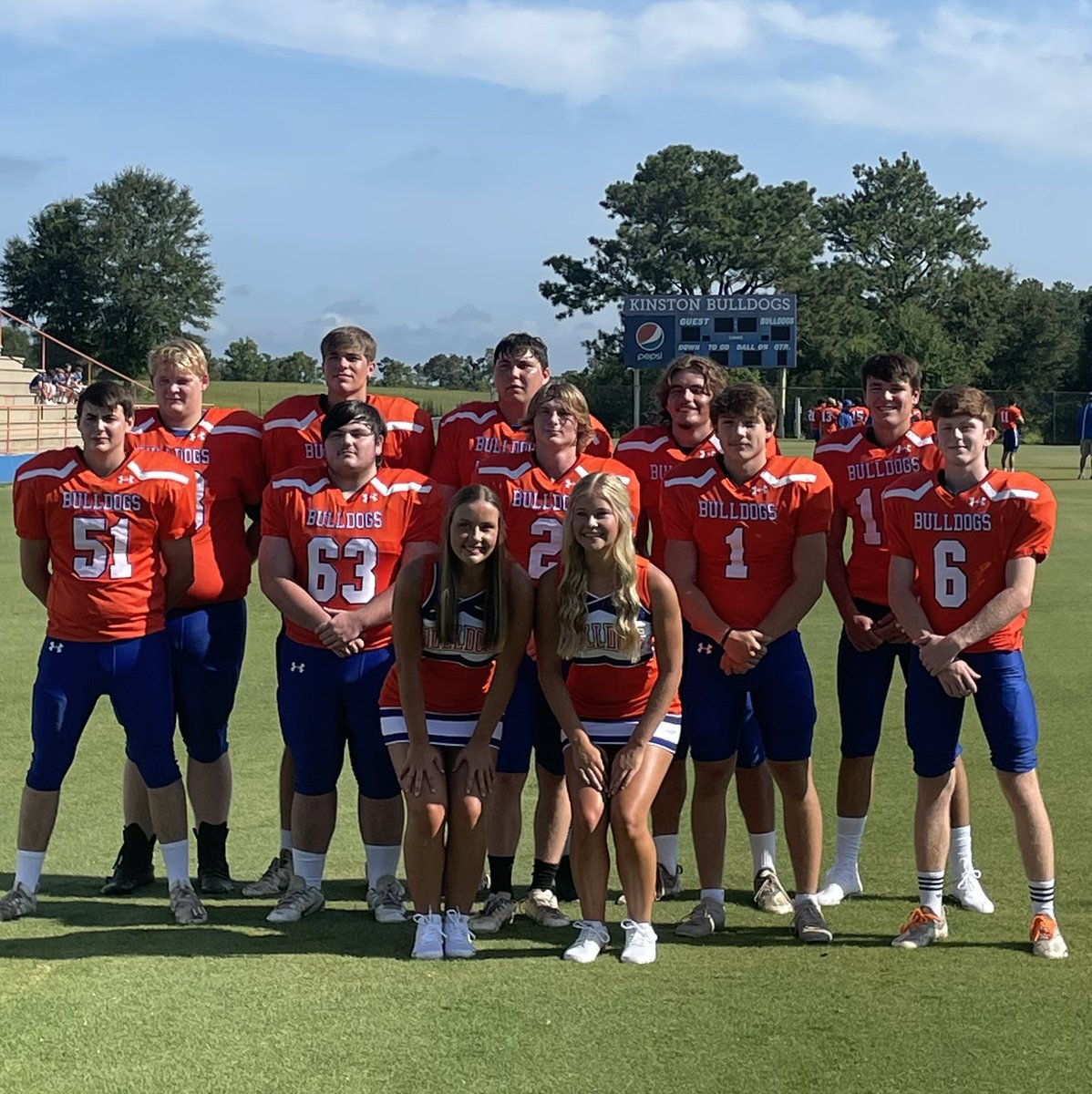KinstonDawgsFB's tweet photo. 2022 Seniors https://t.co/wgHoUyqT7z