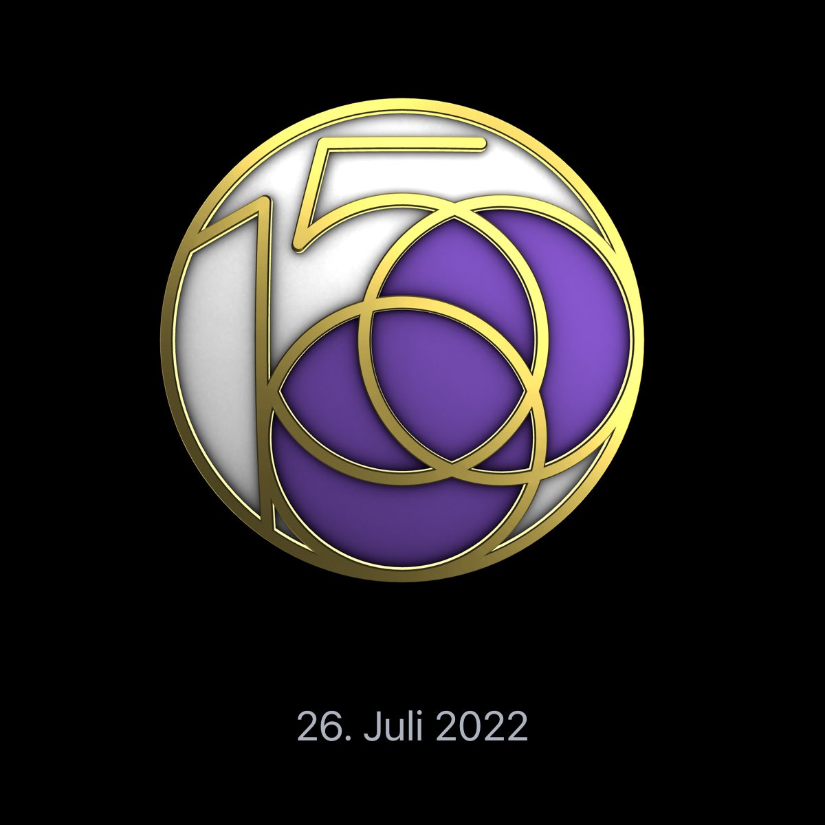 Ich habe mein tägliches Bewegungsziel zum 1.500. Mal auf meiner #AppleWatch erreicht.