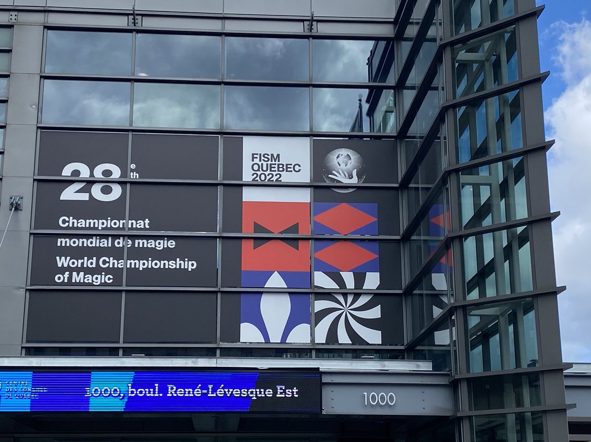 We’re at FISM. The world championship of magic. Basically like comic-con but for magicians.  Part trade show. Part competition.  Very cool.  Coming soon for <a href="/CBCTheNational/">CBC News: The National</a> <a href="/CBCWorldatSix/">World At Six</a>