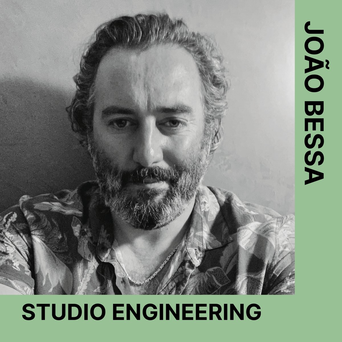 ArdaAcademy's tweet image. João Bessa é um dos formadores deste ano do curso de Studio Engineering e lecionará um Seminário de Mistura.
#ardaacademy #arda #studioengineering