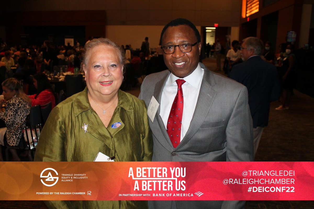 Happy to join Kevin Howell at the Raleigh Chamber’s DEI Conference today! #experiencepoe #raleighchamber #ncsu