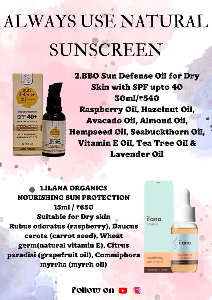 #BestSunscreen #ToxicSunscreen #BlushBunnyOrganicsSunDefenseOil #BBO #IlanaOrganicsNourishingSunProtection #MamararthHydraGelIndianSunscreen #NeutrogenaUltrasheerSunscreen #LakmeSunExpertTintedSunscreen #VlccDeTanSunscreenGelCreme #WOWSkinScienceSunscreen