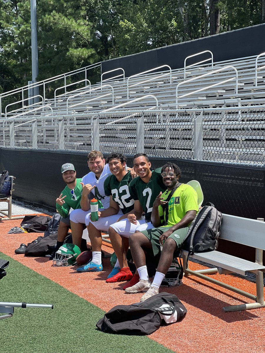 Kickers,Punters always look like they are having fun #ArkansasAtack #MLFB