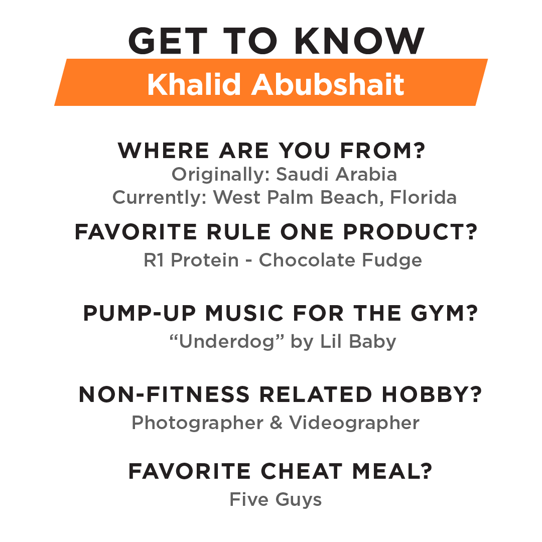 RuleOneProteins's tweet photo. Kickin' it with the #R1Athlete @ab.khalid1! Swipe ➡️ to learn more about this South Floridian! https://t.co/OX57l8IGUX