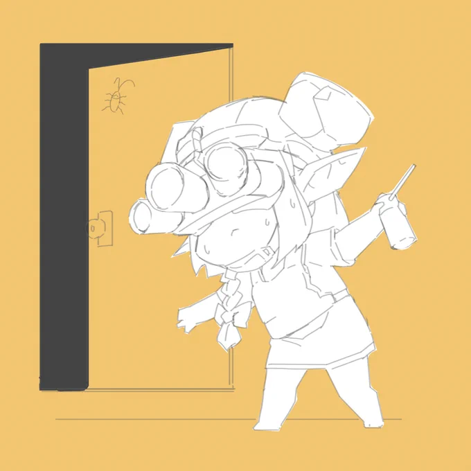 牠到底在哪裡(怕 