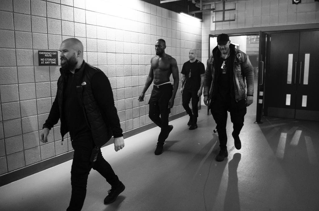 Merky-ky-ky-ky 💪🏾😎 #hithtour #stormzy #security #closeprotection