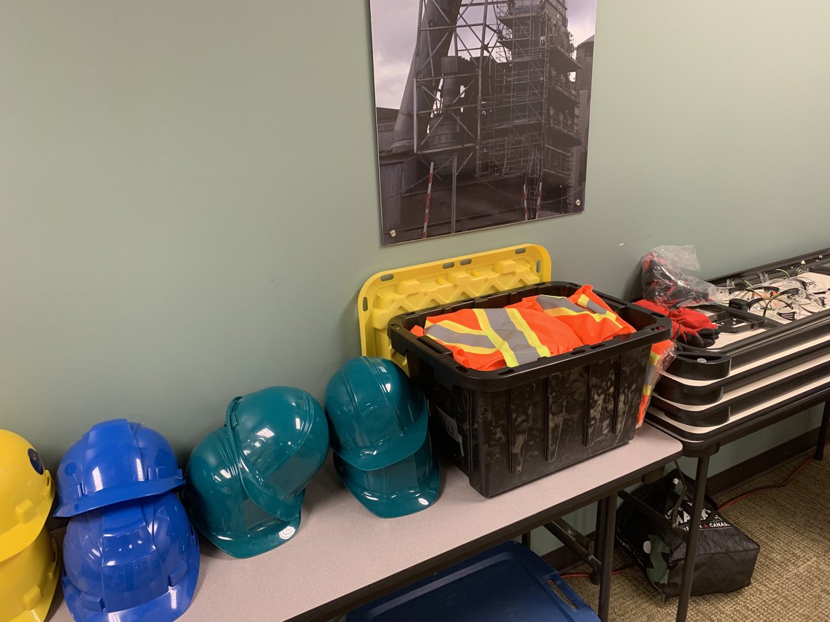 ReneRagetli's tweet photo. All set up for the first day of Trades Exploration Camp! ⁦@SkillsReady⁩ @bcrcc ⁦@MilieuFamily⁩ https://t.co/IaqnhI48dR