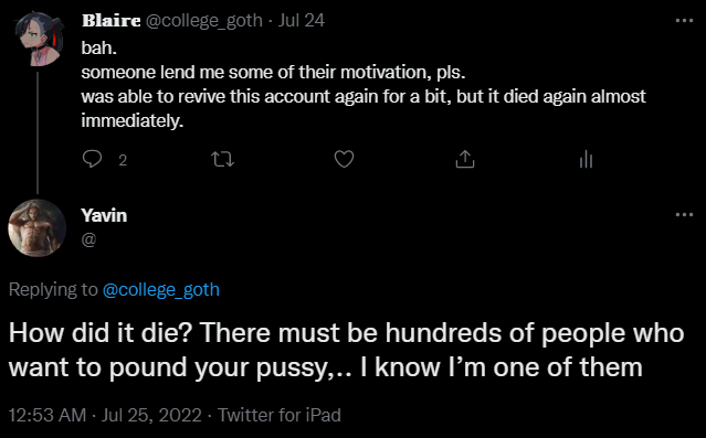 How to get immediately blocked.