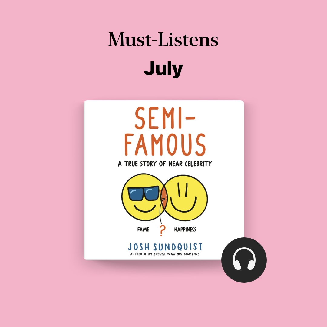 Apple Books (@applebooks) on Twitter photo Follow <a href="/JoshSundquist/">Josh Sundquist</a> to the fringes of viral stardom in Semi-Famous. He explores if it's possible to be both very famous and very happy in this must-listen. apple.co/JulyMustListens Follow <a href="/JoshSundquist/">Josh Sundquist</a> to the fringes of viral stardom in Semi-Famous. He explores if it's possible to be both very famous and very happy in this must-listen. apple.co/JulyMustListens
