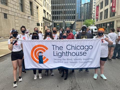 ChiLighthouse's tweet image. Happy Anniversary to the Americans with Disabilities Act (ADA)! We had a great time celebrating this landmark legislation with our community at the Disability Pride Parade over the weekend. #ThanksToTheADA #ADA32